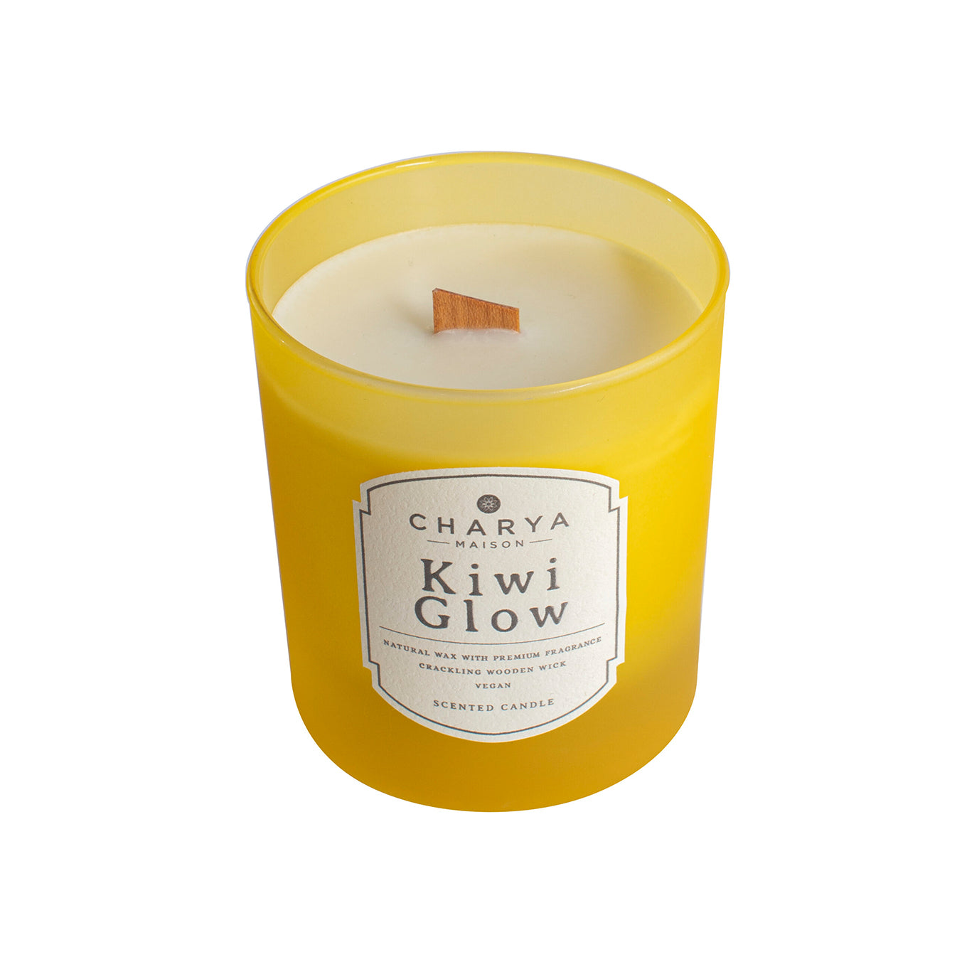 Charya Maison Kiwi Glow Doğal ve Vegan Mum 230 g