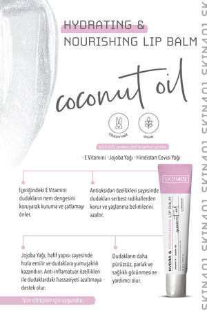 Skin401 Nemlendirici ve Besleyici Dudak Balmı 15ml | mialoom