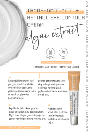 Skin401 Göz Çevresi Retinol Bakım Kremi 20ml | mialoom