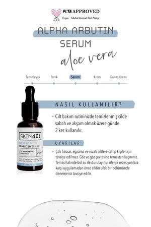 Skin401 Arbutin %2 Cilt Tonu Eşitleyici Leke Karşıtı Serum 30ml | mialoom