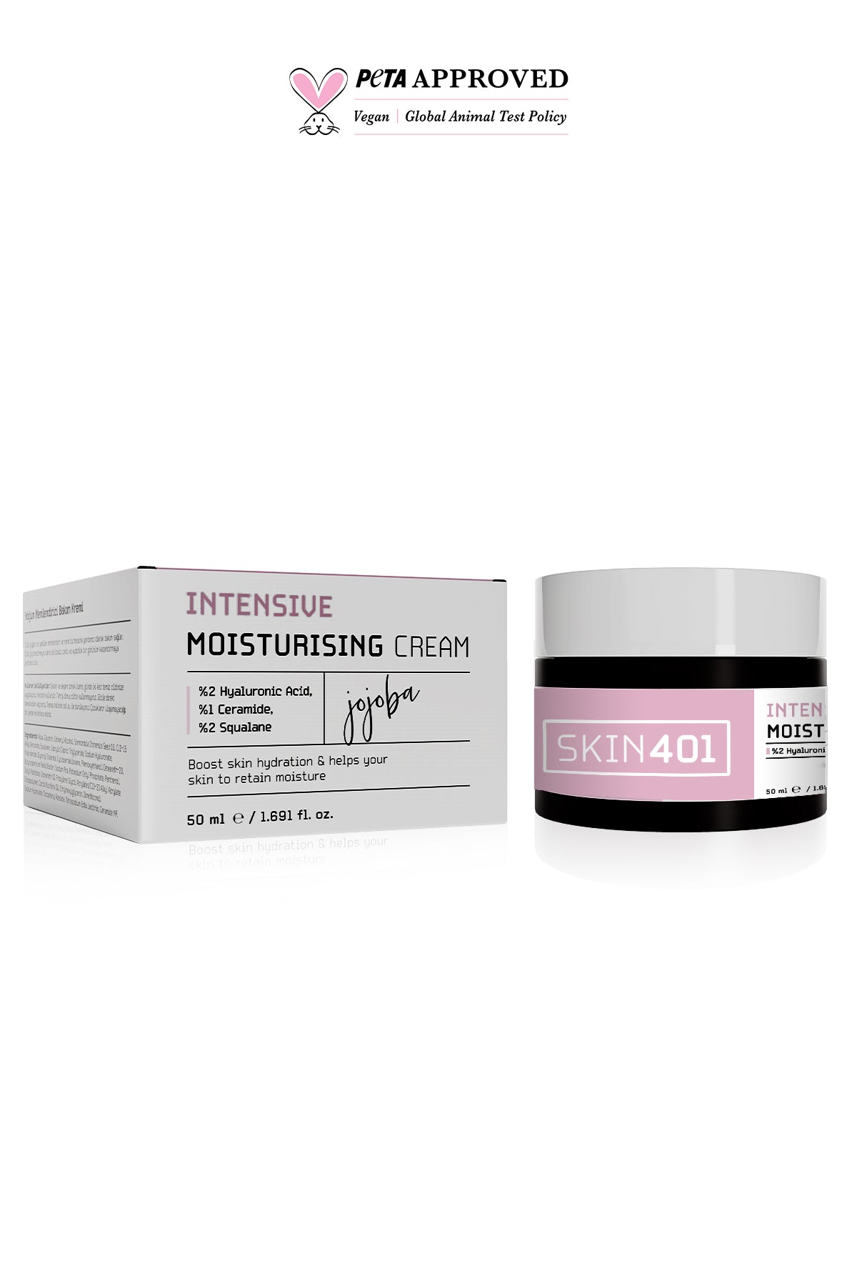 Skin401 Yogun Nemlendirici Bariyer Güçlendirici Onarıcı Bakım Kremi 50ml | mialoom