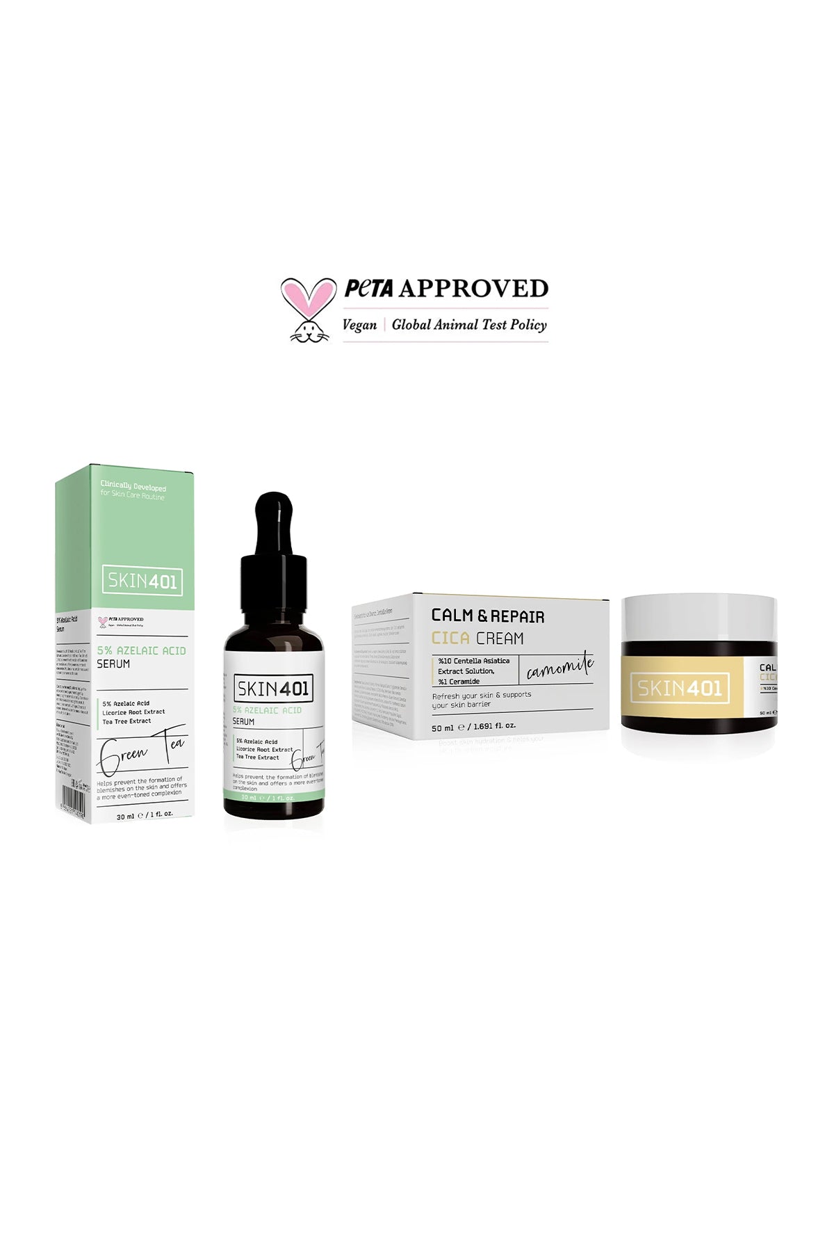 Skin401 Kızarık Görünüm Karşıtı Bakım Seti | mialoom