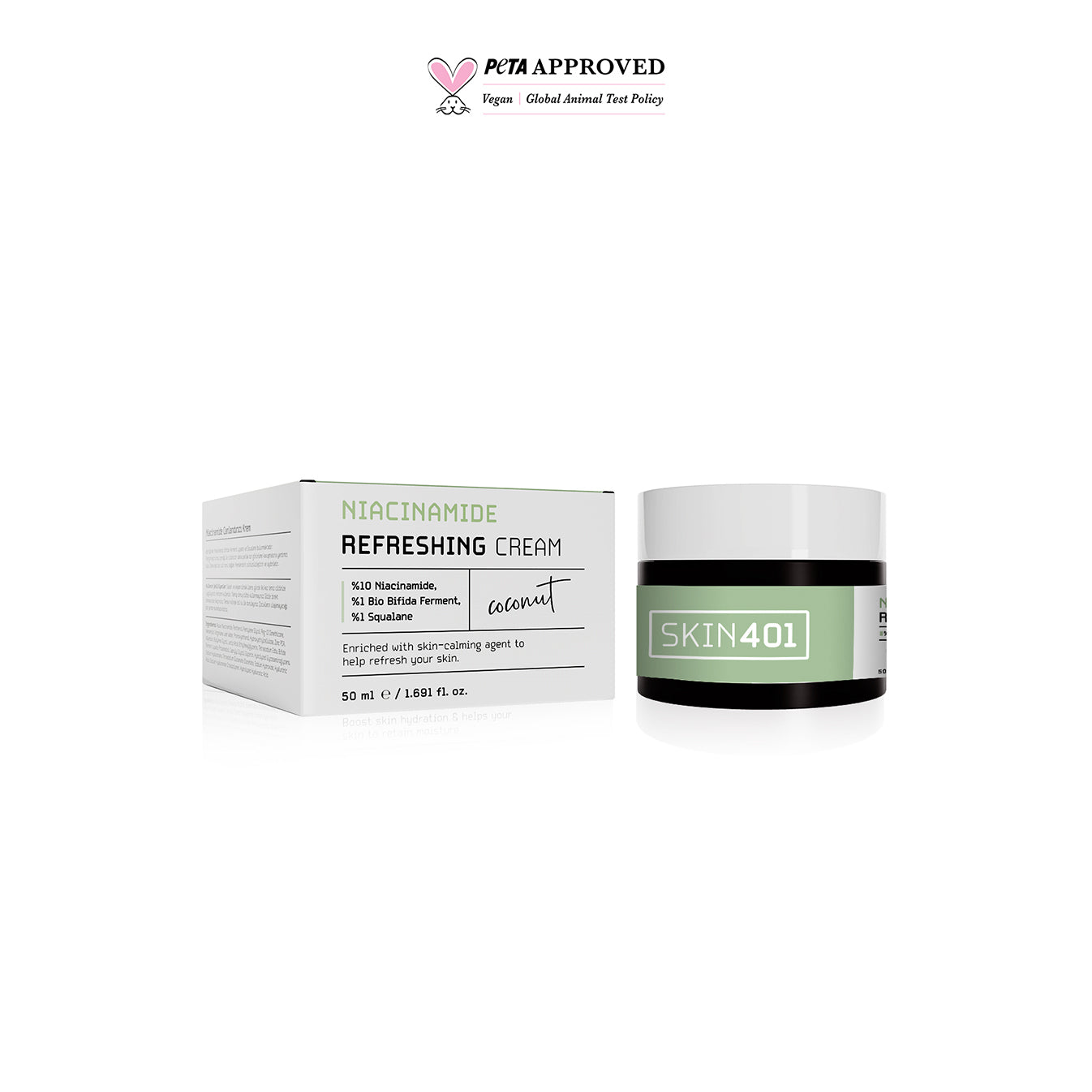 Skin401 Niacinamide Canlandırıcı ve Aydınlatıcı Krem 50ml