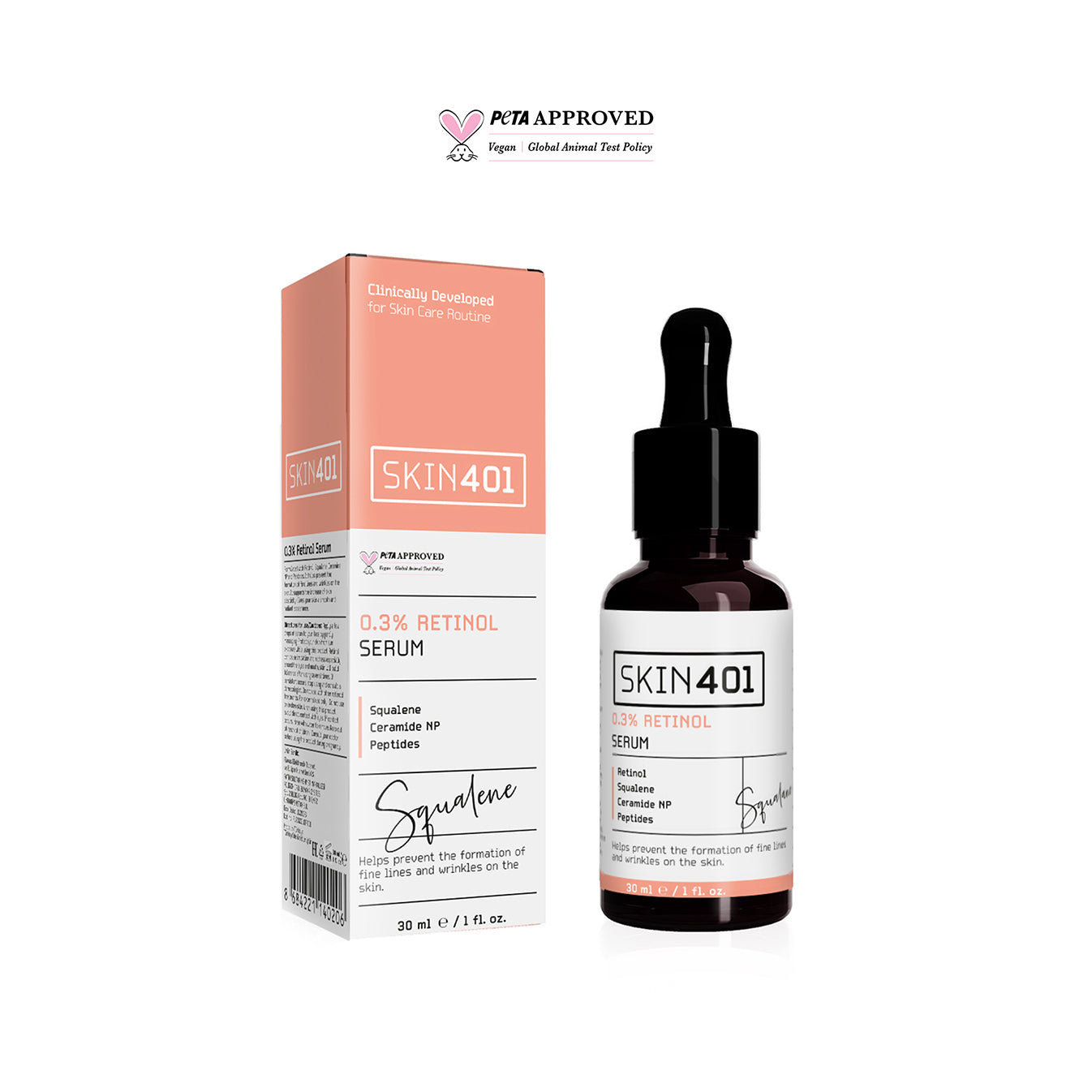 Skin401 %0.3 Retinol Serum 30ml