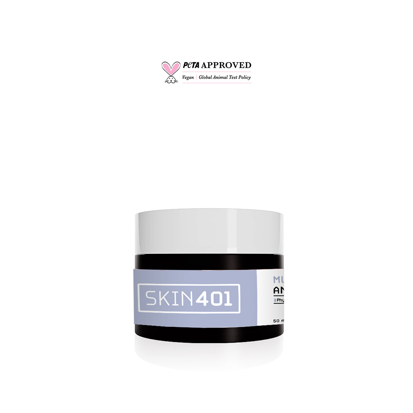 Skin401 Multipeptit Bakuchiol (Vegan Retinol) Yaşlanma ve Kırışıklık Karşıtı Krem 50ml
