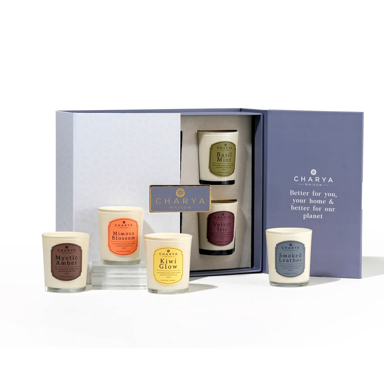 Charya Maison Signature Collection Mum Hediye Seti 6*70 g