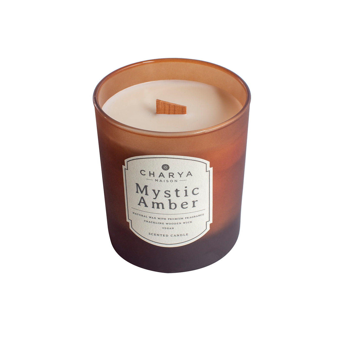 Charya Maison Mystic Amber Doğal ve Vegan Mum 230 g