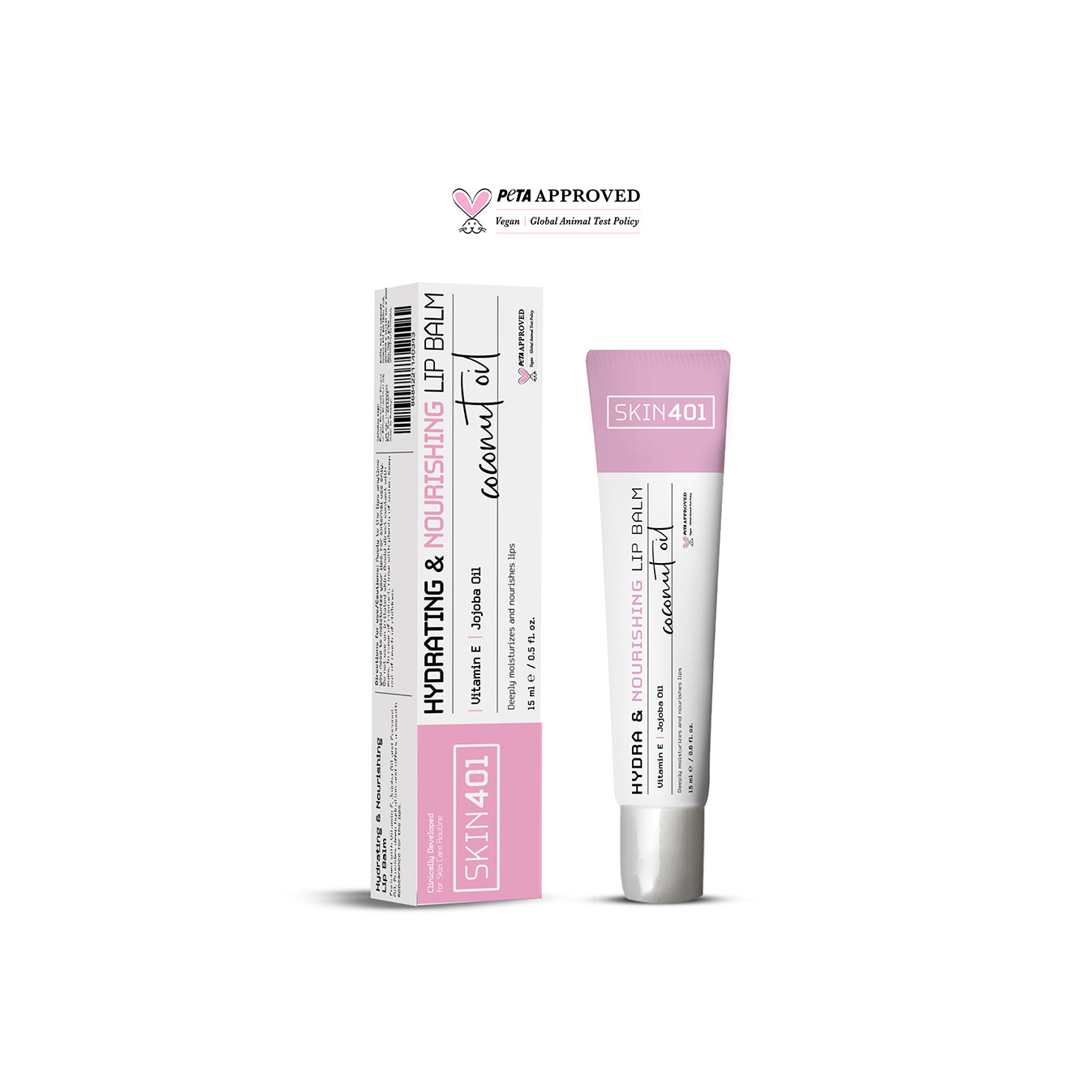 Skin401 Nemlendirici ve Besleyici Dudak Balmı 15ml